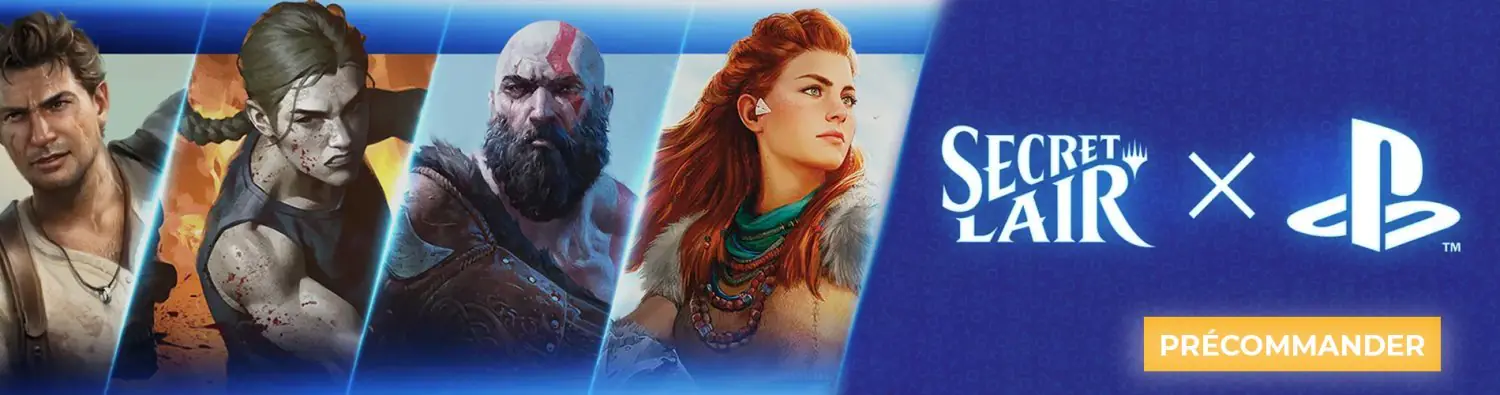 secret lair X playstation - Magic the Gathering