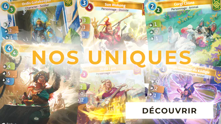 Altered - Les uniques - découvrez les uniques