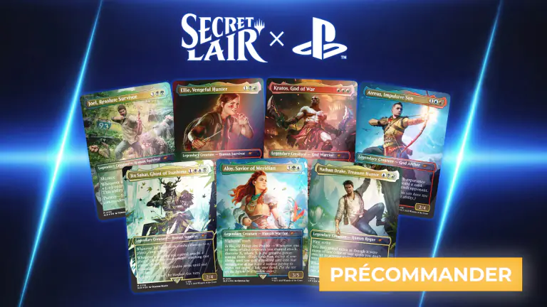 secret lair X playstation - Magic the Gathering