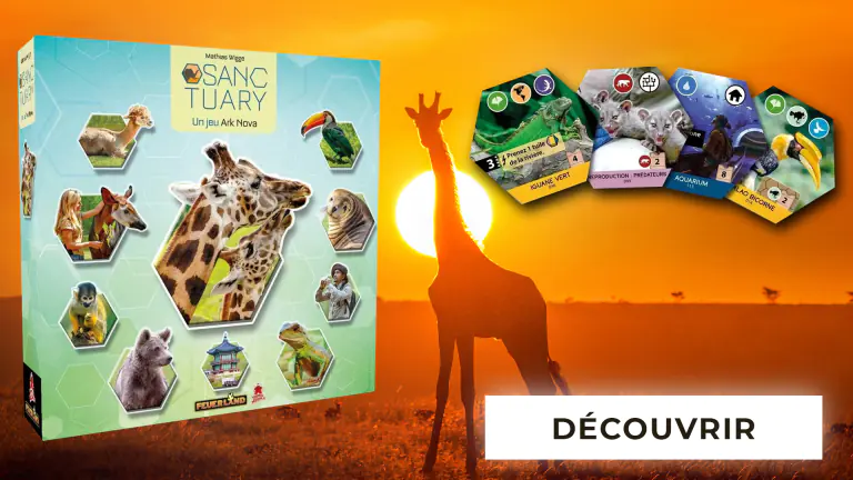 Sanctuary - Un jeu Ark Nova - Extension - Jeux de société