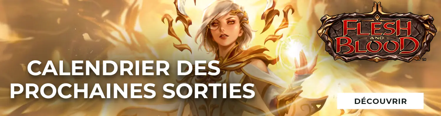 Calendrier des prochaines sorties 2025 FAB TCG