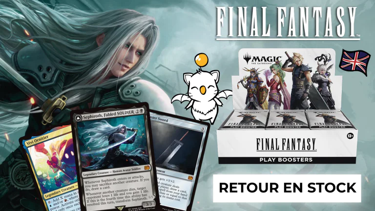 Final Fantasy - Retours des produits en stocks - TCG - Magic the Gathering