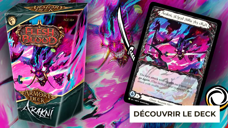 Deck Armory Arakni - Flesh and Blood FR