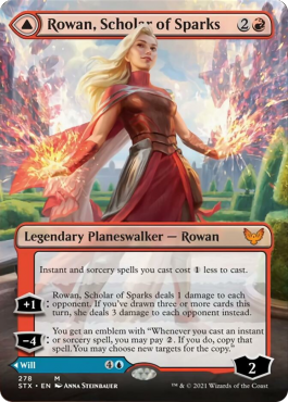Rowan, Scholar of Sparks // Will, Scholar of Frost