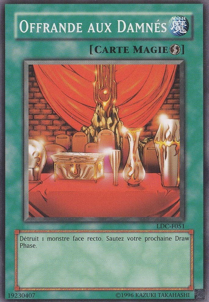 Offrande aux Damnés
