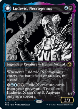 Ludevic, Necrogenius // Olag, Ludevic's Hubris