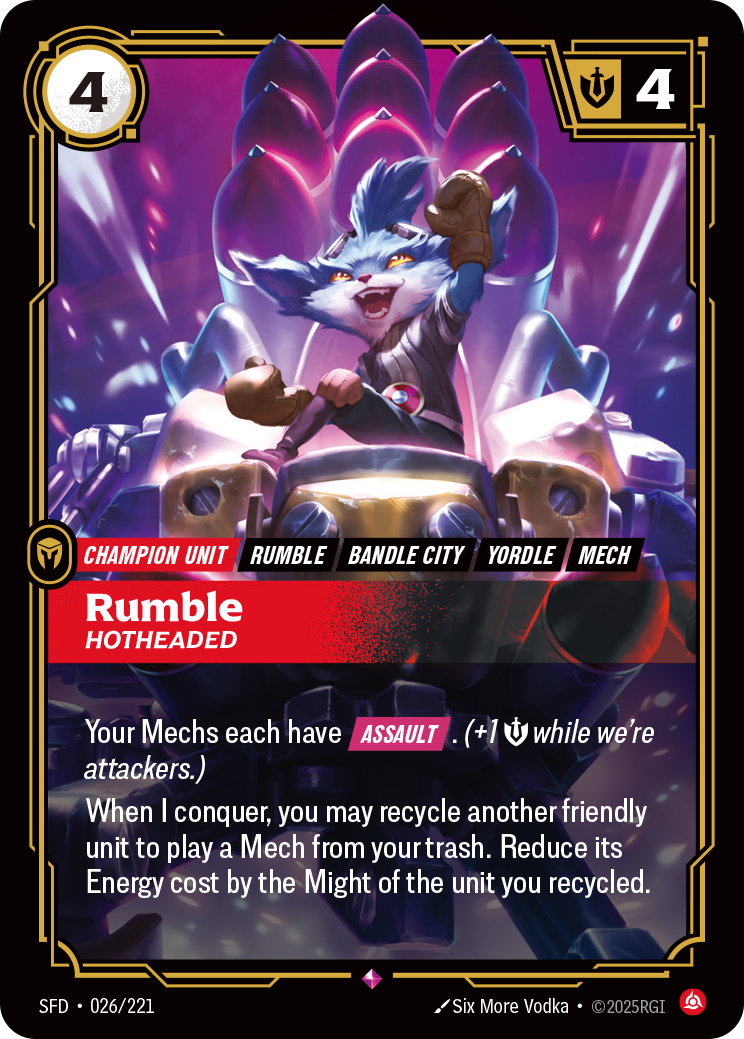 Rumble - Fougueux