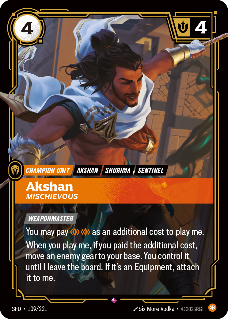 Akshan - Mischievous