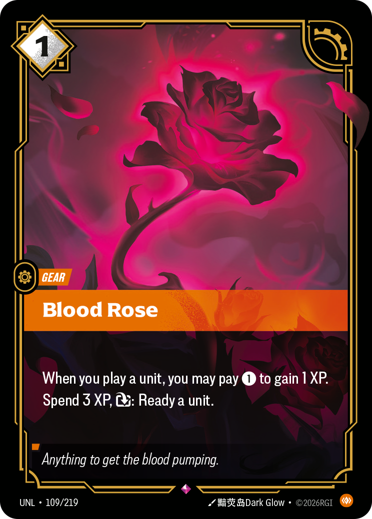 Rose de sang