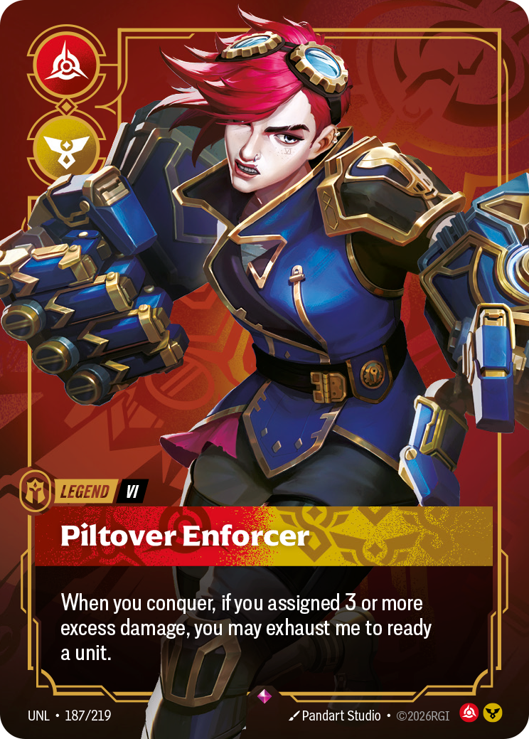 Vi - Piltover Enforcer - Riftbound: League of Legends card (72215