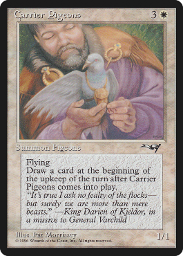 Carrier Pigeons