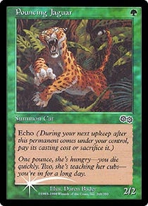 Pouncing Jaguar