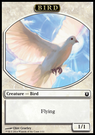 Bird (1/1, flying, white)