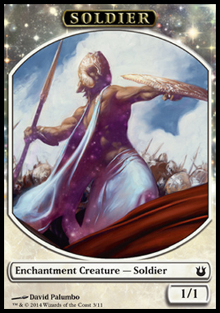Soldier (1/1, enchantment)