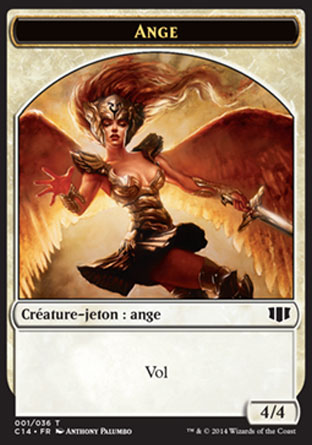 Angel (4/4, Flying) / Cat (2/2)