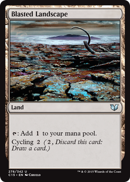 Paysage désolé
