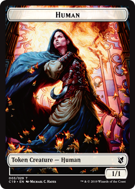 Human // Pegasus (1/1, flying)