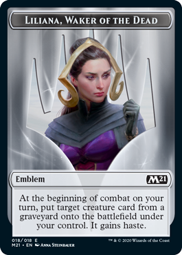 Emblem Liliana, Waker of the Dead