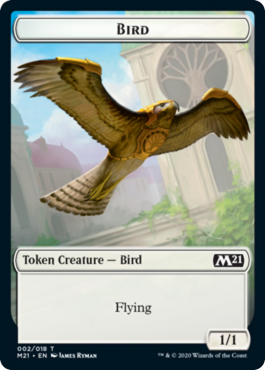 Bird (1/1, flying, white)