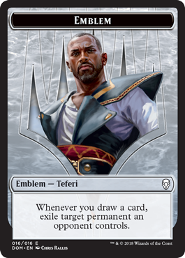 Emblem Teferi, Hero of Dominaria