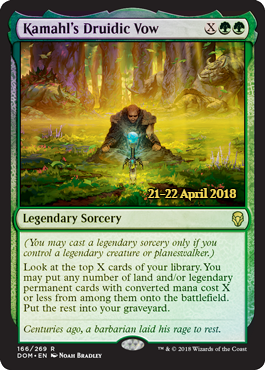 Kamahl's Druidic Vow