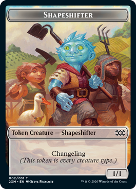 Shapeshifter (1/1, changeling)