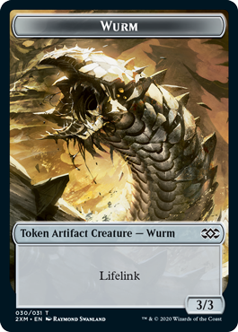 Wurm (3/3, lifelink)