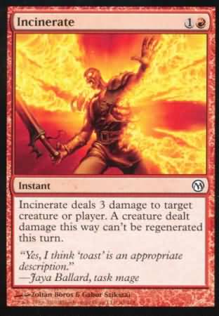 Incinerate