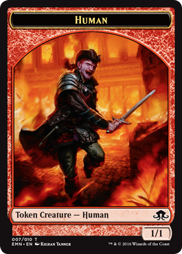 Human (1/1, red)