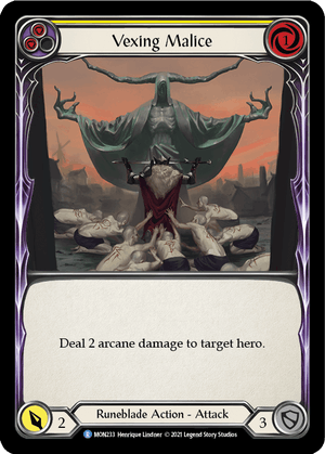 Vexing Malice (Yellow)
