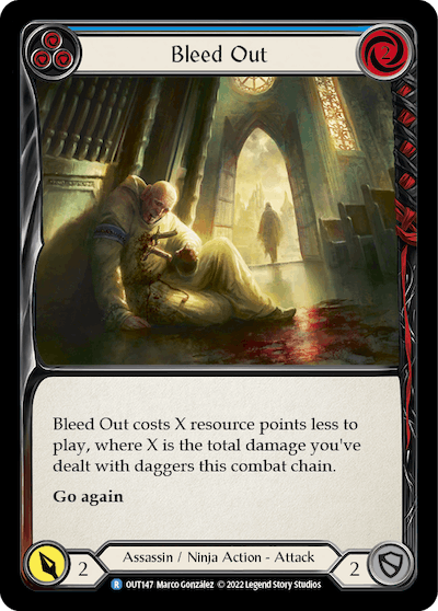 Bleed Out (Blue)