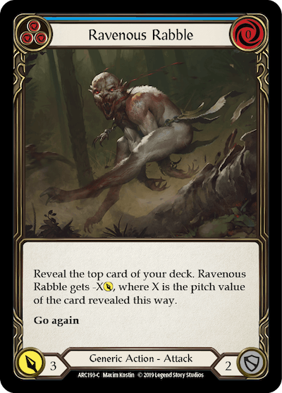 Ravenous Rabble (Blue)