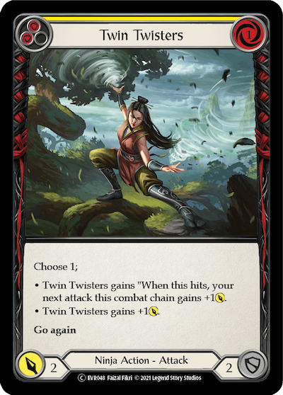 Twin Twisters (Yellow)