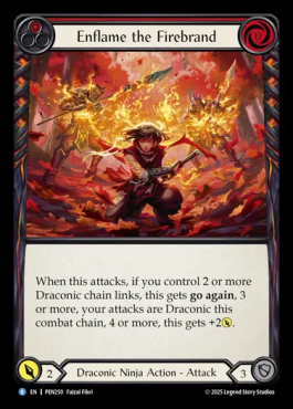 Enflame the Firebrand (Red)