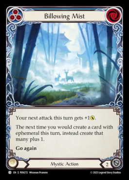 Billowing Mist (Blue)
