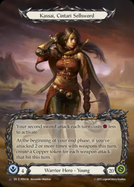 Kassai, Cintari Sellsword