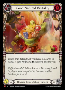Good Natured Brutality (yellow)