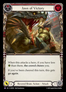 Jaws of Victory (red)