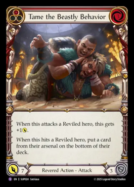 Tame the Beastly Behavior (red)