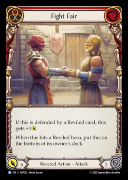 Fight Fair (red)