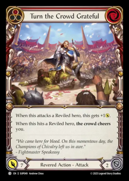 Turn the Crowd Grateful (red)