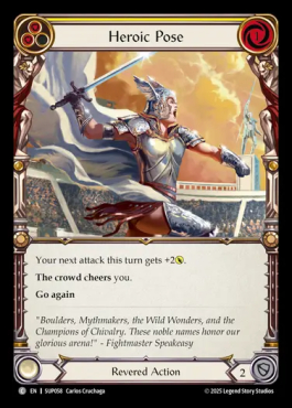 Heroic Pose (yellow)