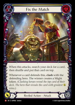 Fix the Match (yellow)