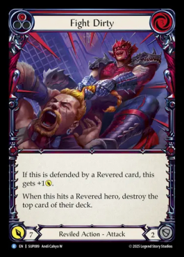Fight Dirty (red)