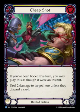 Cheap Shot (yellow)
