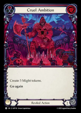 Cruel Ambition (red)