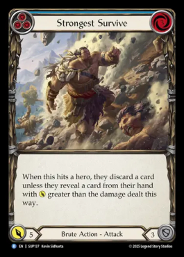Strongest Survive (blue)