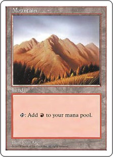 Montagne rouge