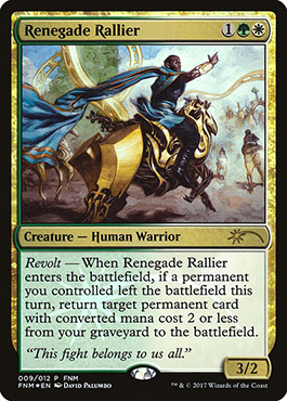 Renegade Rallier