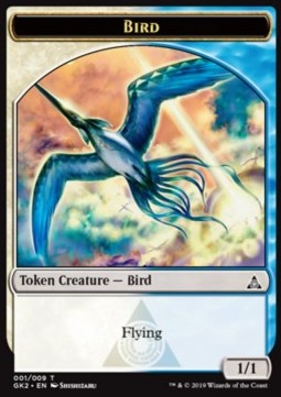 Bird (1/1, flying) // Thopter (1/1, flying)